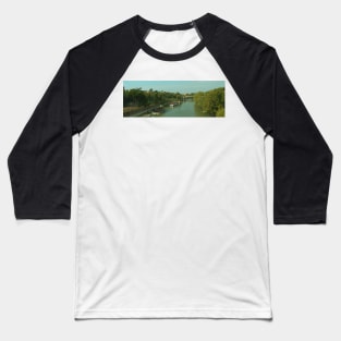 Houseboats on the Tiber III Baseball T-Shirt